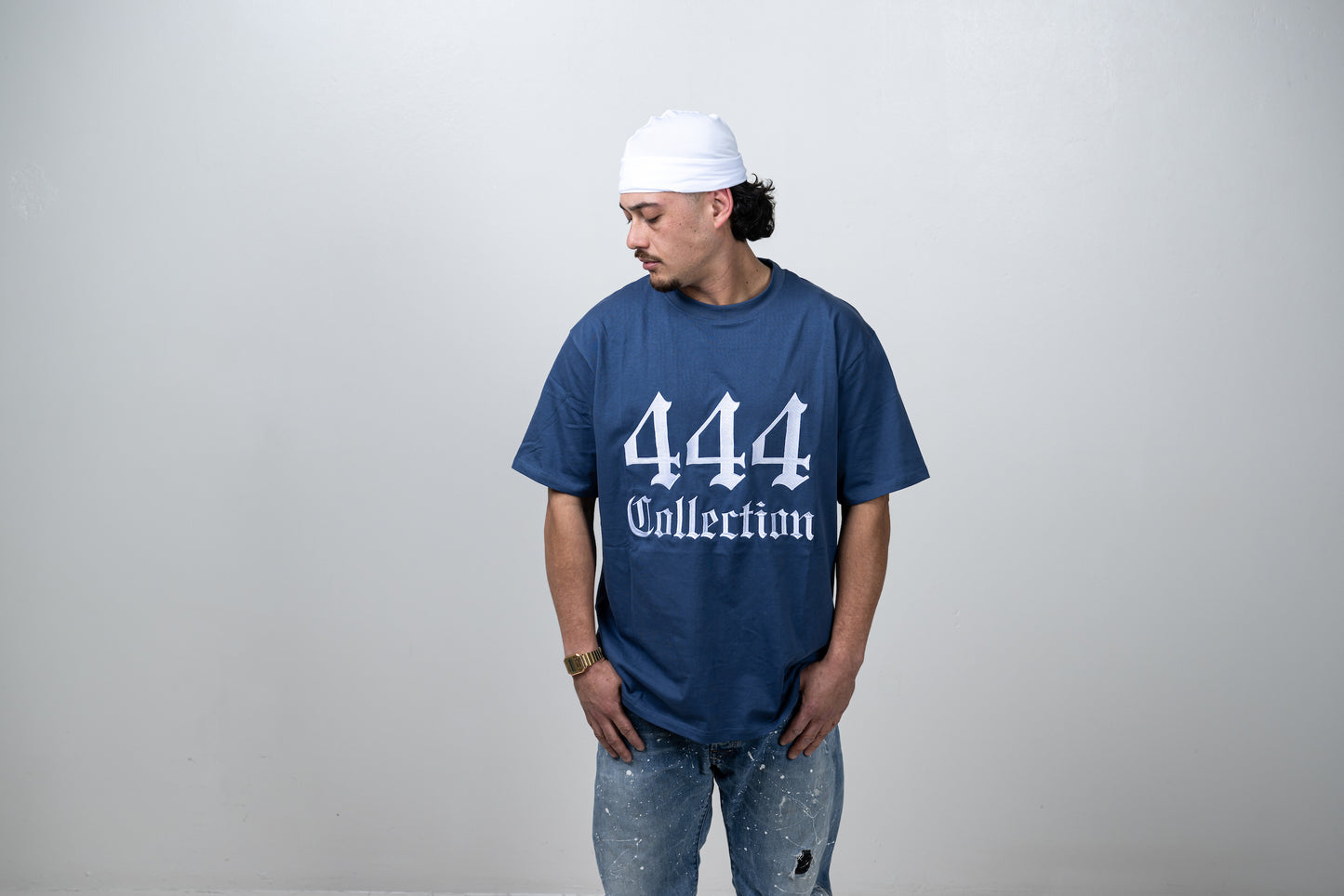 Blue & White