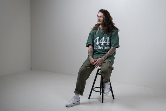 Green & White